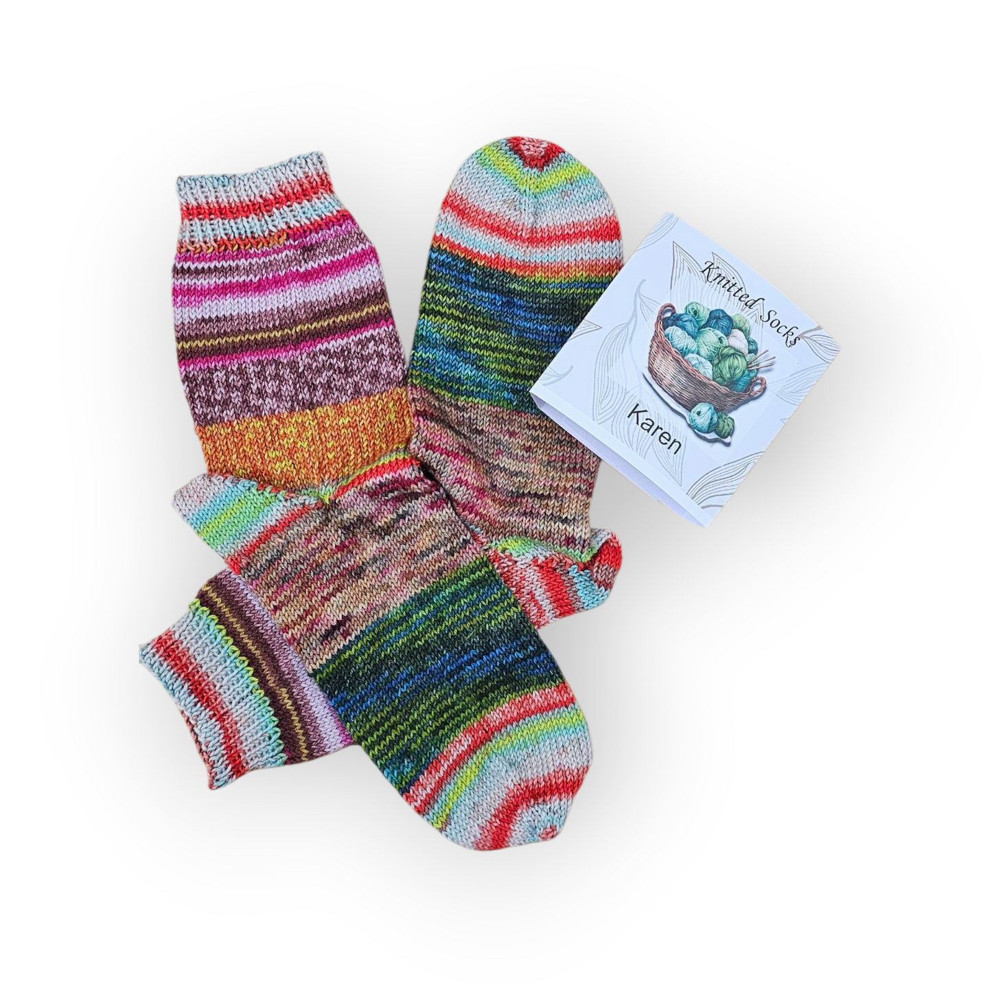 Hand Knitted Socks S305