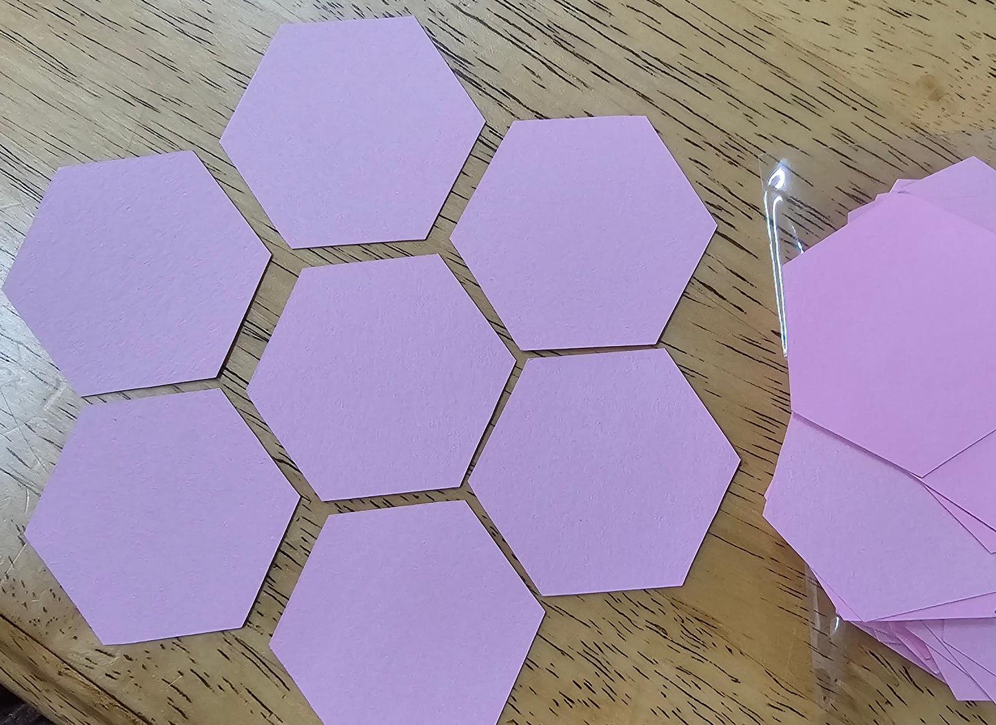 EPP Hexagons 1" x 60 pieces