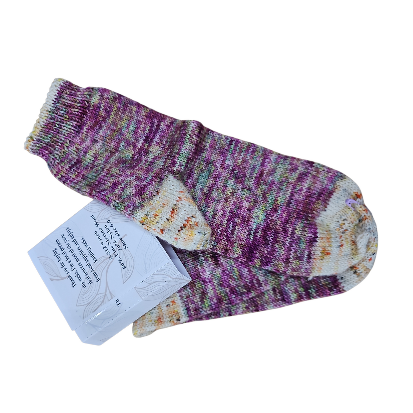 Hand Knitted Socks S312