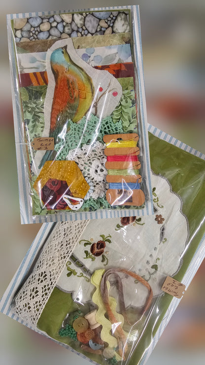 Twitter Bird - Slow Stitching Kits
