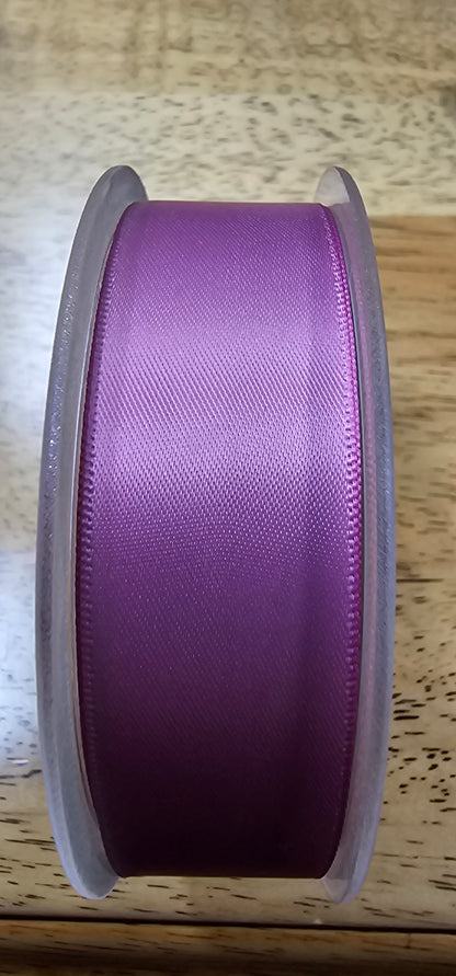 RIBBON POLY SATIN DOUBLE SIDED 25MMx20M