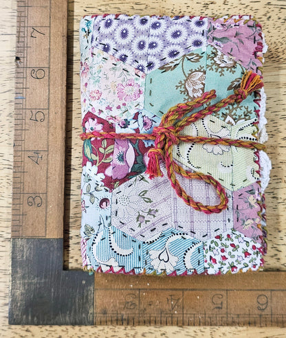 Hand stitched Needle Book French Vintage