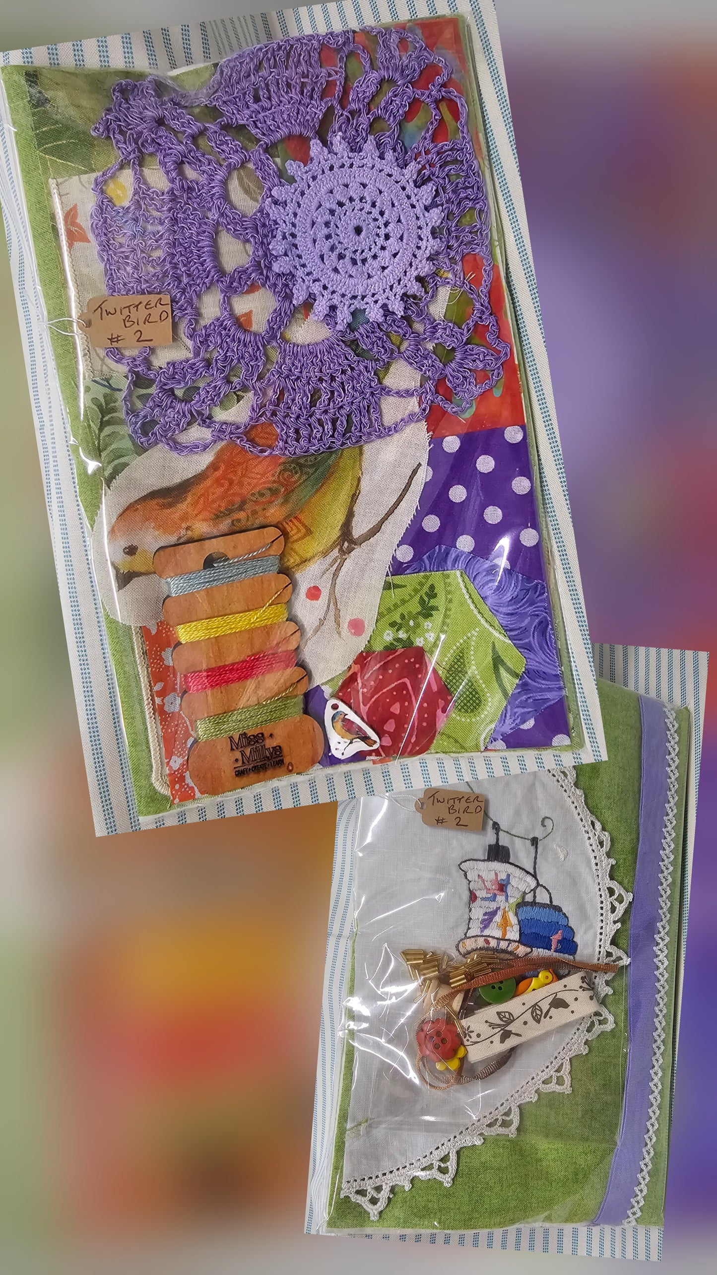 Twitter Bird - Slow Stitching Kits