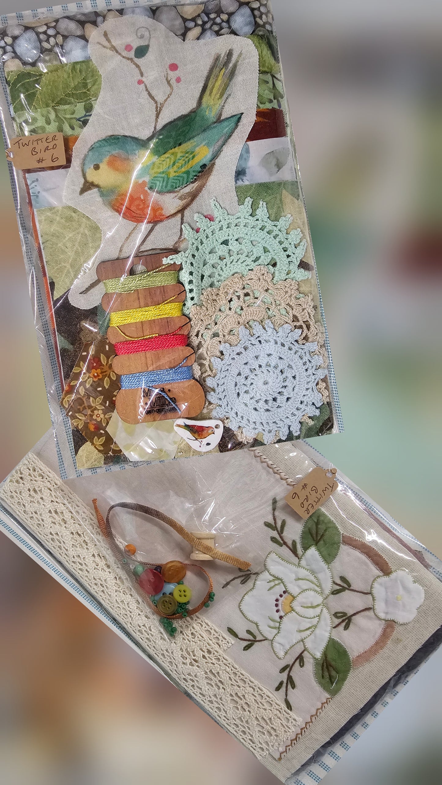 Twitter Bird - Slow Stitching Kits