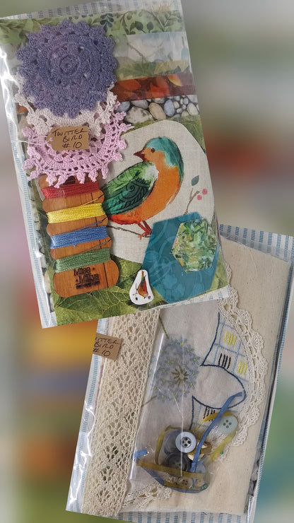 Twitter Bird - Slow Stitching Kits