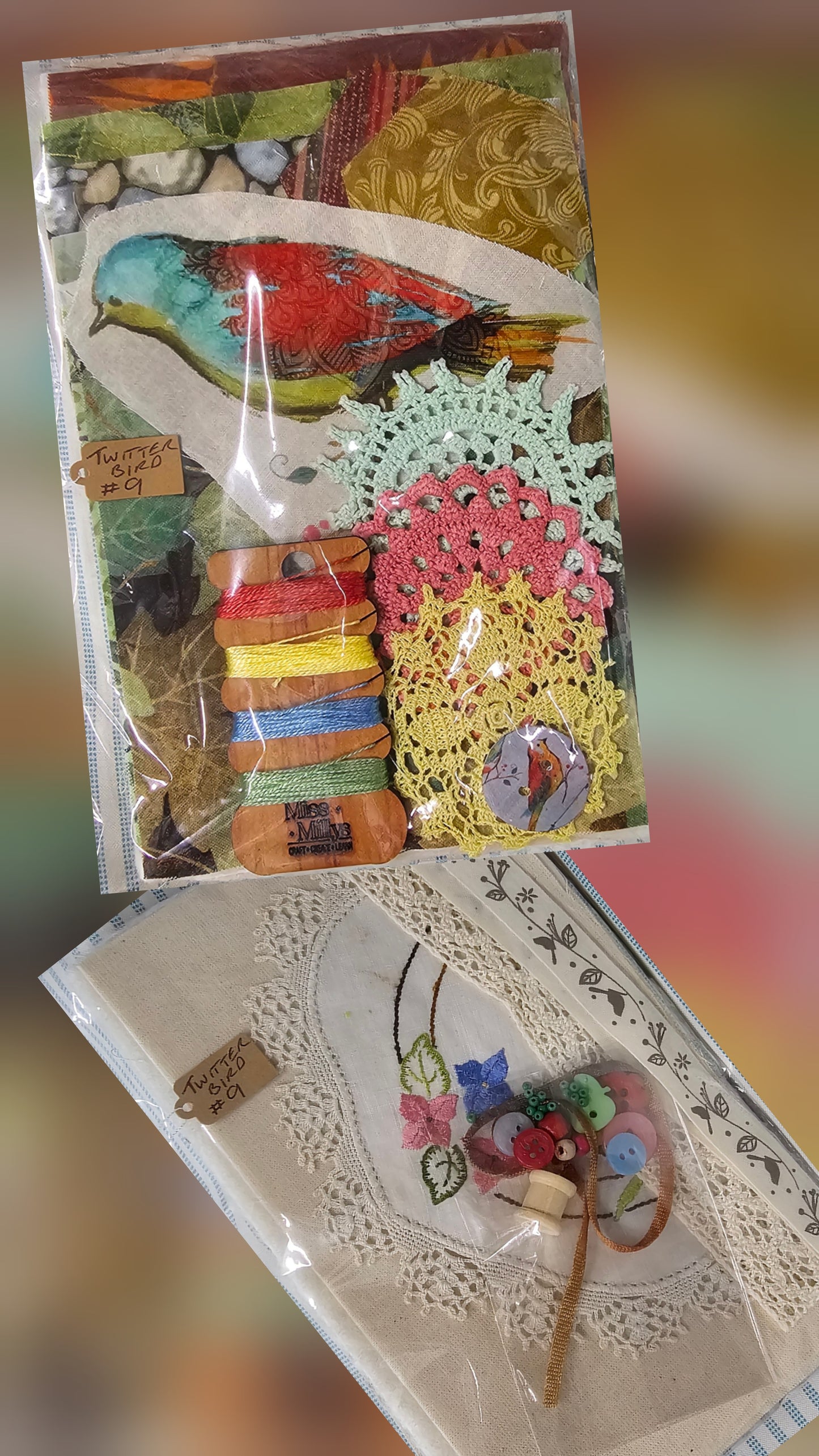 Twitter Bird - Slow Stitching Kits