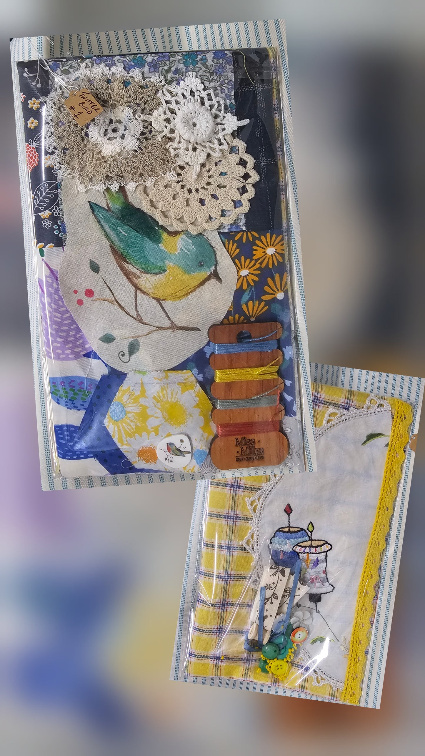 Twitter Bird - Slow Stitching Kits