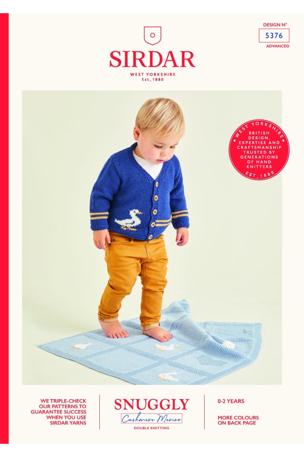Sirdar - Suggly Cardigan & Blanket - 5376